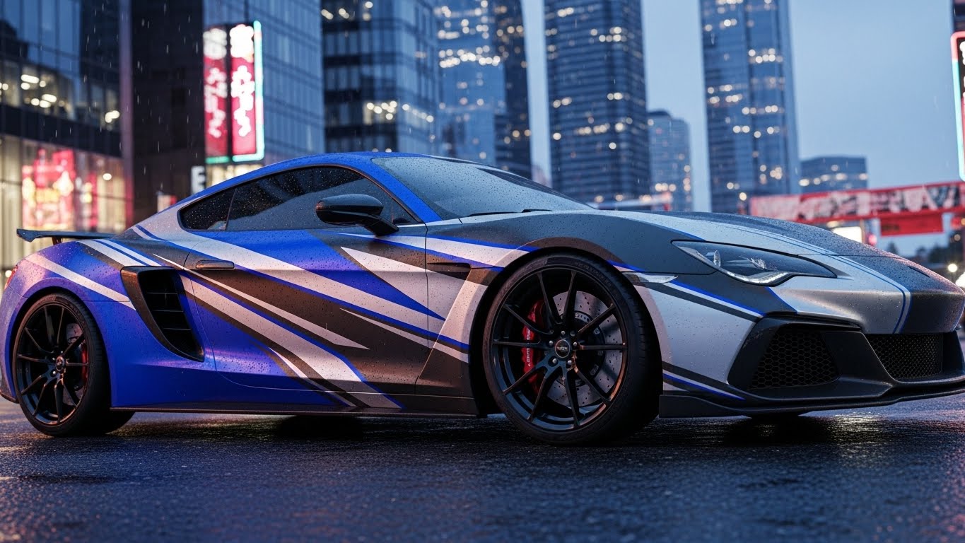 kak sozdat unikal nyy stil avtomobilya s pomosch yu kombinirovannogo avtovinila